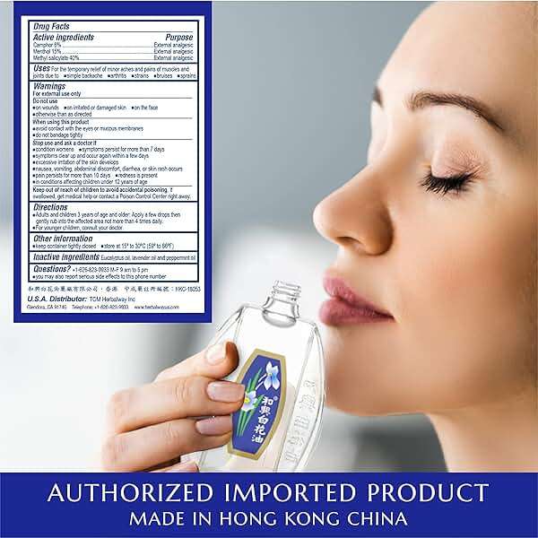 White Flower External Analgesic Balm Oil 20ml/ 0.676fl Oz., Authentic US import (1 bottle) - Image 3
