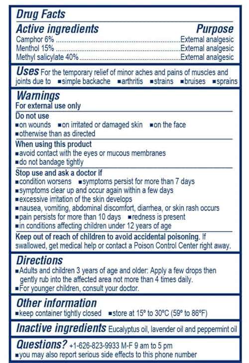 White Flower External Analgesic Balm Oil 20ml/ 0.676fl Oz., Authentic US import (1 bottle) - Image 7