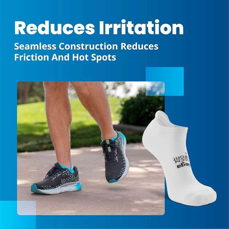 Balega Hidden Comfort Performance No Show Athletic Running Socks for Men and Women - Image 5