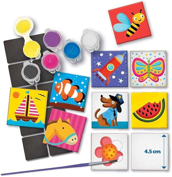 4M Magnetic Mini Tile Art, Art & Crafts DIY Kit, For Boys & Girls Ages 8+ - Image 6