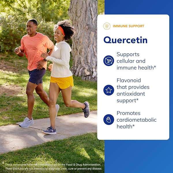 Pure Encapsulations Quercetin - 500 mg - Immune Support, Cellular Health & Heart Health* - Antioxidant Supplement - Gluten Free & Non-GMO - 120 Capsules - Image 3
