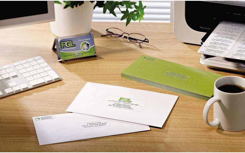 PRES-a-ply Laser Address Labels, 1 x 2-5/8, White, 3000/Box - Image 2