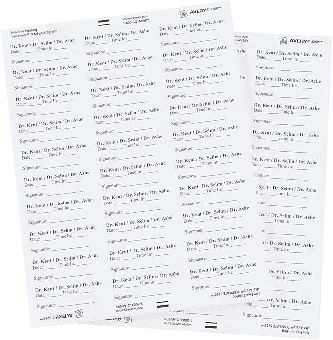 PRES-a-ply Laser Address Labels, 1 x 2-5/8, White, 3000/Box - Image 3