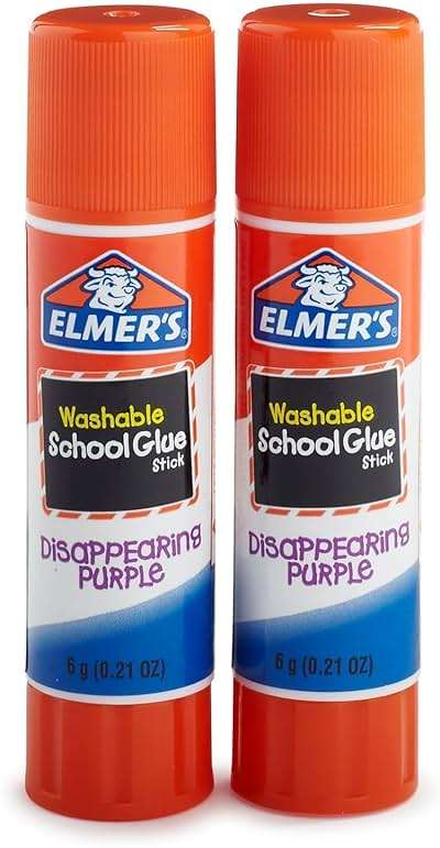 Glue Stick 2pk 6G Disap PURPL - Image 4