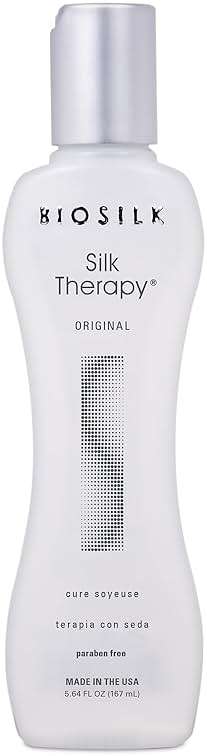 BioSilk Silk Therapy Original, Reconstructing Treatment For Adding Shine & Helping Prevent Split Ends, Sulfate, Paraben, & Cruelty-Free, 5.64 Oz - Image 1