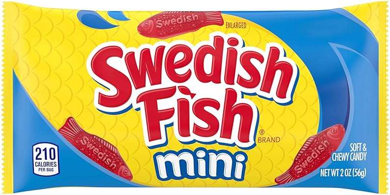 SWEDISH FISH Mini Soft & Chewy Candy, Bulk Candy, Mother's Day, 24 - 2 oz Bags - Image 2