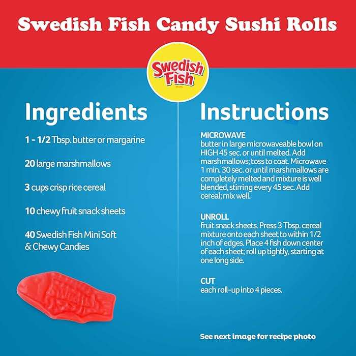 SWEDISH FISH Mini Soft & Chewy Candy, Bulk Candy, Mother's Day, 24 - 2 oz Bags - Image 11