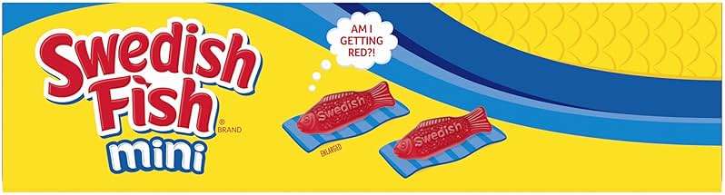 SWEDISH FISH Mini Soft & Chewy Candy, Bulk Candy, Mother's Day, 24 - 2 oz Bags - Image 17