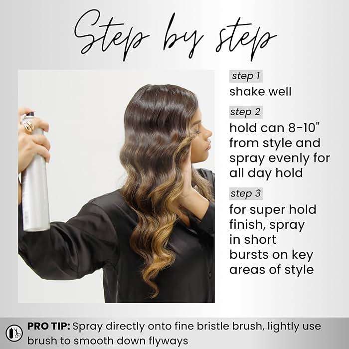 Kenra Professional Platinum Finishing Spray 26 | Maximum Hold Hairspray | Fast-drying, Non-Flaking, Non-Drying | Humidity-Resistant |All-Day Style Retention |High-Shine Finish |All Hair Types - Image 4