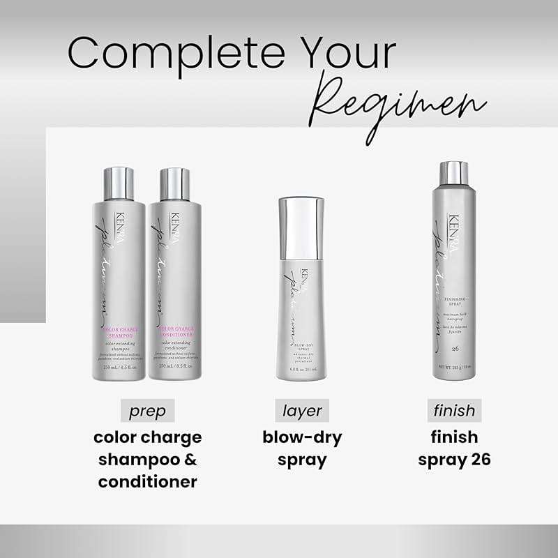 Kenra Professional Platinum Finishing Spray 26 | Maximum Hold Hairspray | Fast-drying, Non-Flaking, Non-Drying | Humidity-Resistant |All-Day Style Retention |High-Shine Finish |All Hair Types - Image 5