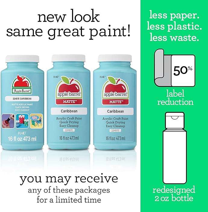 Apple Barrel Acrylic Paint in Assorted Colors (16 Ounce), 21131 Bright Yellow - Image 2