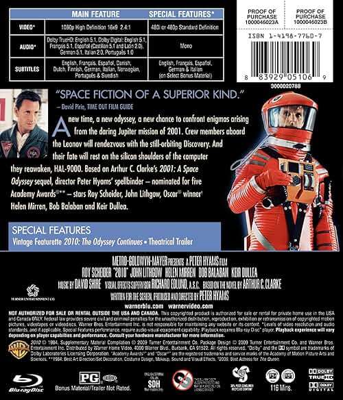 2010: The Year We Make Contact (BD) - Image 3