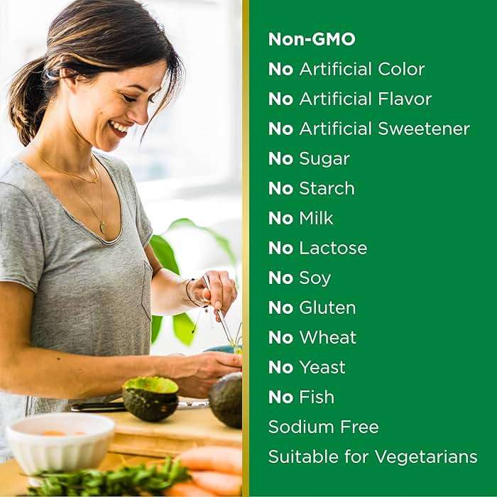 Nature’s Bounty Vitamin C + Rose Hips, Immune Support, 1000mg Vitamin C, Coated Caplets, 1 Serving per Day, Vegetarian Caplets, 100 Ct - Image 5