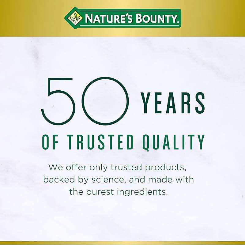 Nature’s Bounty Vitamin C + Rose Hips, Immune Support, 1000mg Vitamin C, Coated Caplets, 1 Serving per Day, Vegetarian Caplets, 100 Ct - Image 6