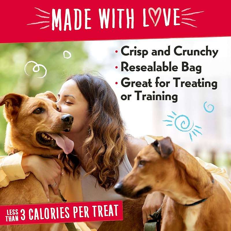 Charlee Bear Dog Training Treats, Turkey Liver & Cranberries Recipe, Low Calorie (Under 3 Calories), Limited Ingredient Crunchy Dog Treats, 16 oz. Resealable Bag - Image 3