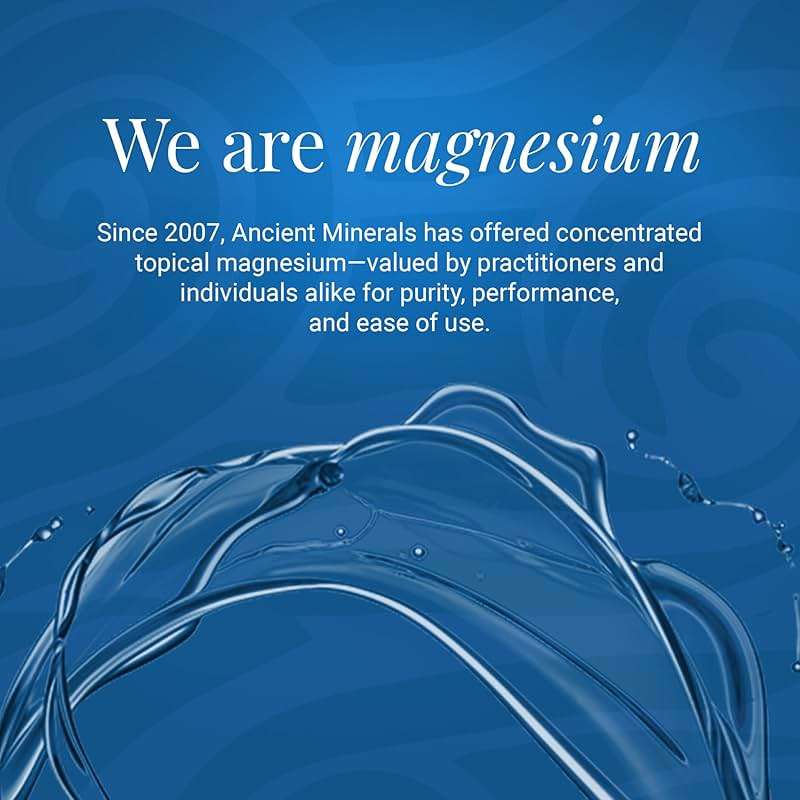 Ancient Minerals Magnesium Oil Spray Bottle of Pure Genuine Zechstein Magnesium Chloride - Topical Magnesium for Skin Application (8oz) - Image 2