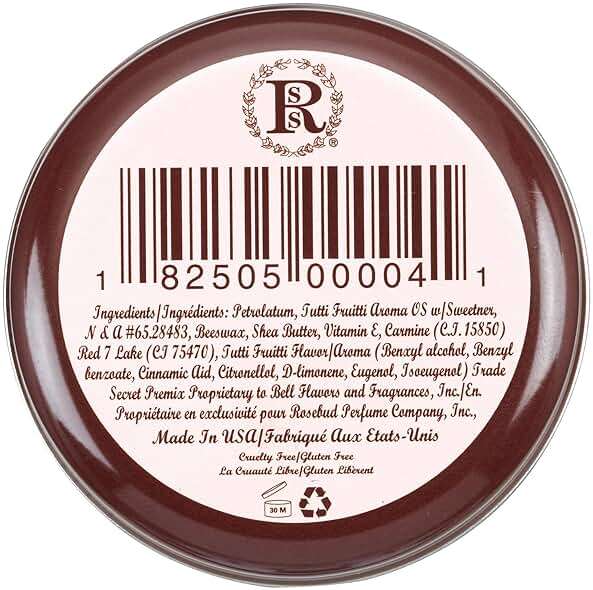 Rosebud Lip Balm, Brambleberry Rose, .8 Ounce - Image 3