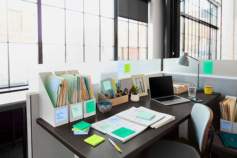 Post-it Super Sticky Pop-up Notes, 3x3 in, 6 Pads, 2X The Sticking Power, Poptimistic, Bright Colors, Recyclable (R330-6SST) - Image 2