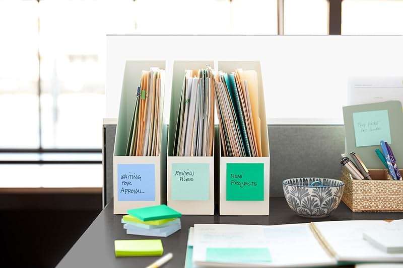 Post-it Super Sticky Pop-up Notes, 3x3 in, 6 Pads, 2X The Sticking Power, Poptimistic, Bright Colors, Recyclable (R330-6SST) - Image 8