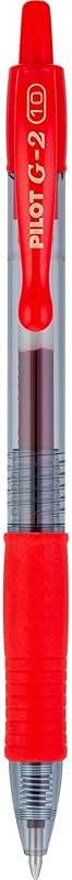 Pilot G2 Premium Gel Roller Pens, Bold Point 1 mm, Red Pens, Pack of 12 - Ideal for School, Journaling & Office Writing - Image 7