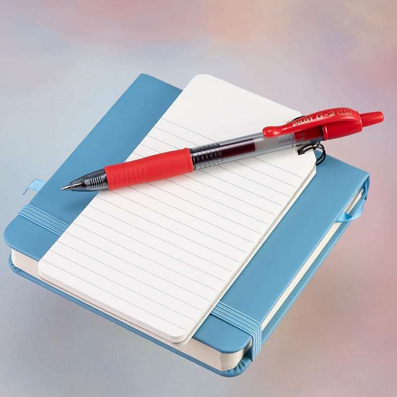 Pilot G2 Premium Gel Roller Pens, Bold Point 1 mm, Red Pens, Pack of 12 - Ideal for School, Journaling & Office Writing - Image 8