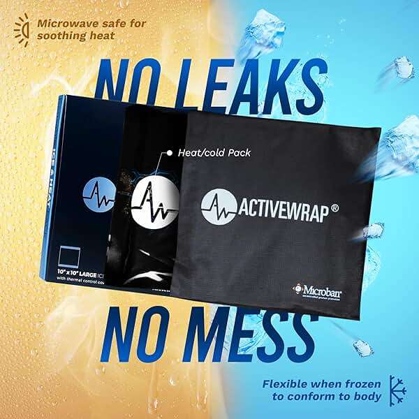 ActiveWrap Lower Back Ice Pack Wrap, Large/X-Large – Hot & Cold Therapy with Reusable UltraFlex Gel Pads – Heat Wrap & Wearable Ice Pack for Back Pain Relief, Sciatica, Tailbone & Lumbar Support - Image 4