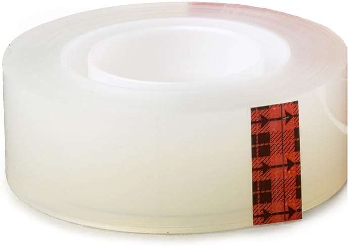 Scotch Transparent Tape, Clear Tape Engineered for Office and Home Use, 1 Inch Core 3/4 in x 1000 in, 3 Boxes - Image 10