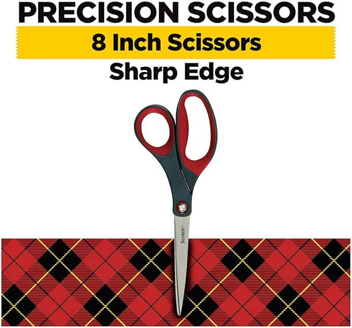 Scotch 8 Precision Scissors Great for Everyday Use (1448) - Image 2