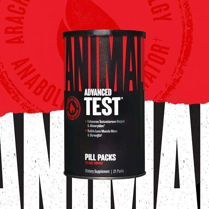 Animal Test Testosterone Booster for Men - Male Enhancing Supplement Libido Booster for Strength Athletes & Bodybuilders to Increase Stamina, Endurance, Muscle Growth, All-in-One Packs – 21 Day Cycle - Image 2