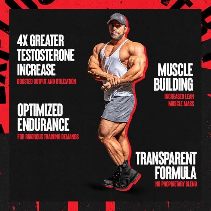 Animal Test Testosterone Booster for Men - Male Enhancing Supplement Libido Booster for Strength Athletes & Bodybuilders to Increase Stamina, Endurance, Muscle Growth, All-in-One Packs – 21 Day Cycle - Image 4
