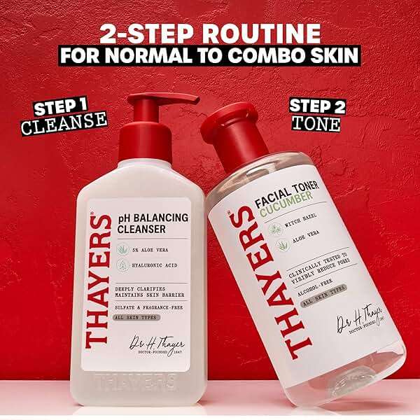 THAYERS Alcohol-Free, Hydrating Cucumber Witch Hazel Facial Toner with Aloe Vera Formula, Vegan, Dermatologist Tested and Recommended, 12 Oz (Packaging May Vary) - Image 7