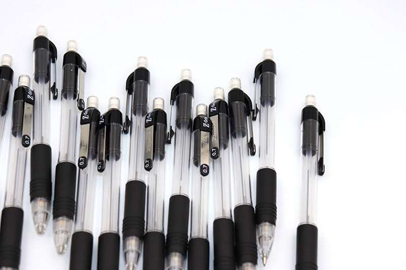 Zebra Pen, Z-Grip Mechanical Pencil, Smooth Writing, Latex-Free Grip, 0.7mm Lead, #2 HB, Pre-Loaded with Lead and Eraser, for School, Office, Everyday Use, Refillable, Clear Barrel, 24-Pack, (15241) - Image 7