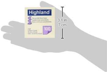 MMM6549PUY - Highland Self-Stick Pop-Up Notes,12 Count - Image 2