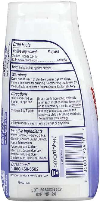 Colgate 2-in-1 Whitening with Stain Lifters Toothpaste 4.60 Oz (4 Packs) - Image 2