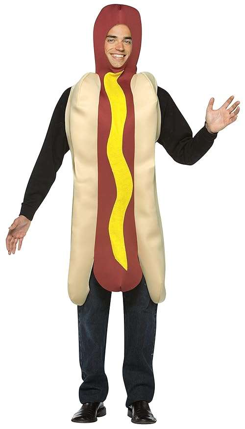 Rasta Imposta Lightweight Hot Dog Costume - Image 1
