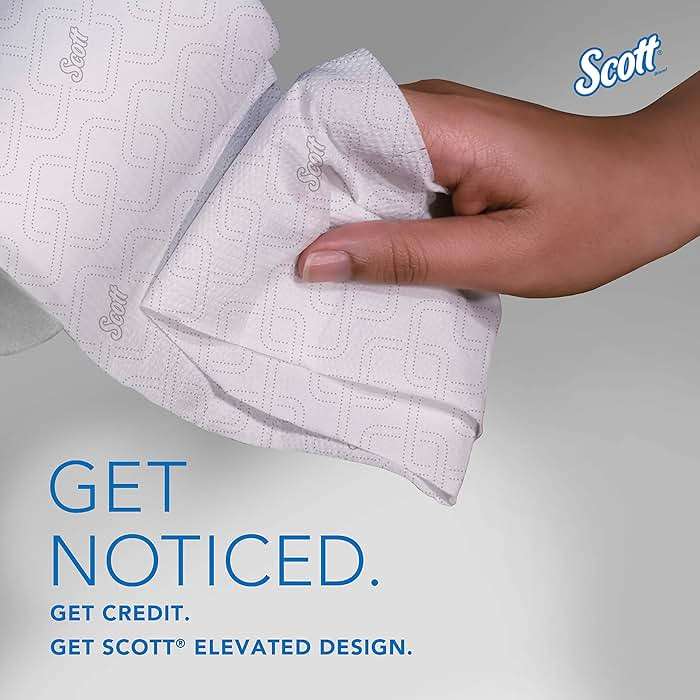 Scott Professional Coreless High-Capacity Jumbo Roll Toilet Paper, Bulk (07006), 2-Ply, Elevated Design, Septic Safe, White (12 Rolls at 1,150' Each, 13,800'/Case) - Image 9