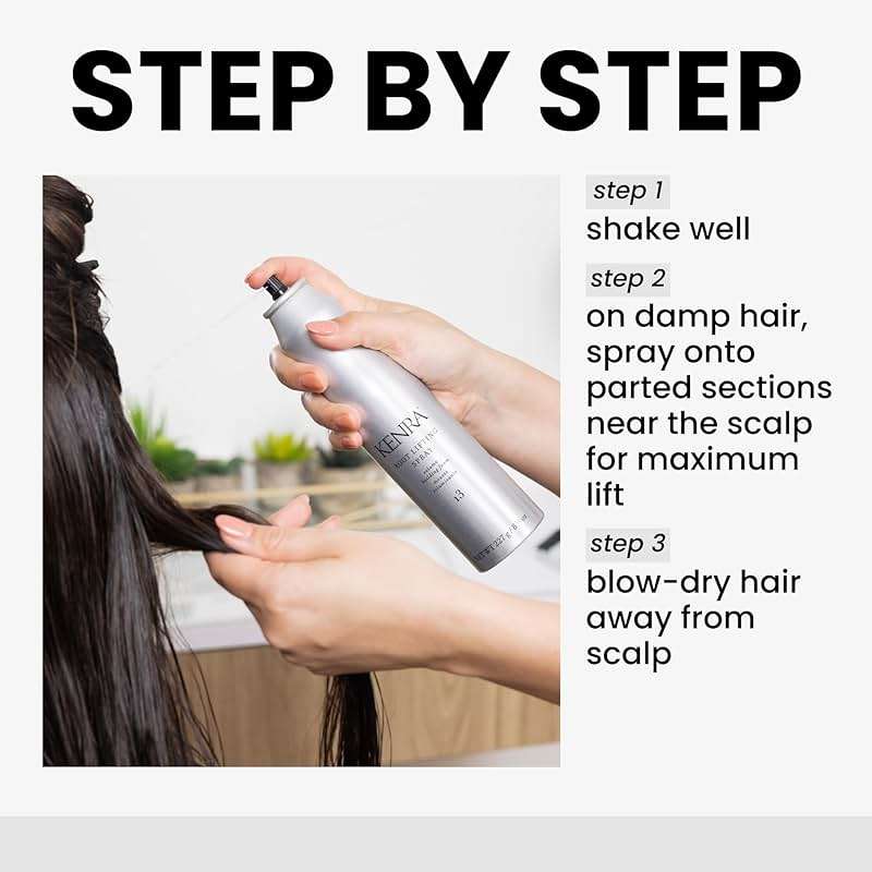 Kenra Root Lifting Spray 13 | Volumizing Foam | Medium Hold | Ultimate Lift & Lasting Style | Boosts Hair At The Root | Provides Flexible Fullness Without Weight or Stiffness | All Hair Types - Image 4