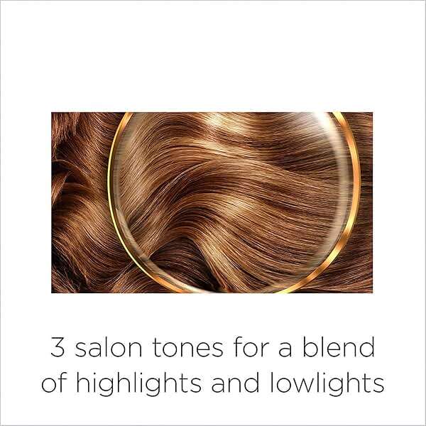 Clairol Nice'n Easy Permanent Hair Dye, 8G Medium Golden Blonde Hair Color, 3 Count - Image 10