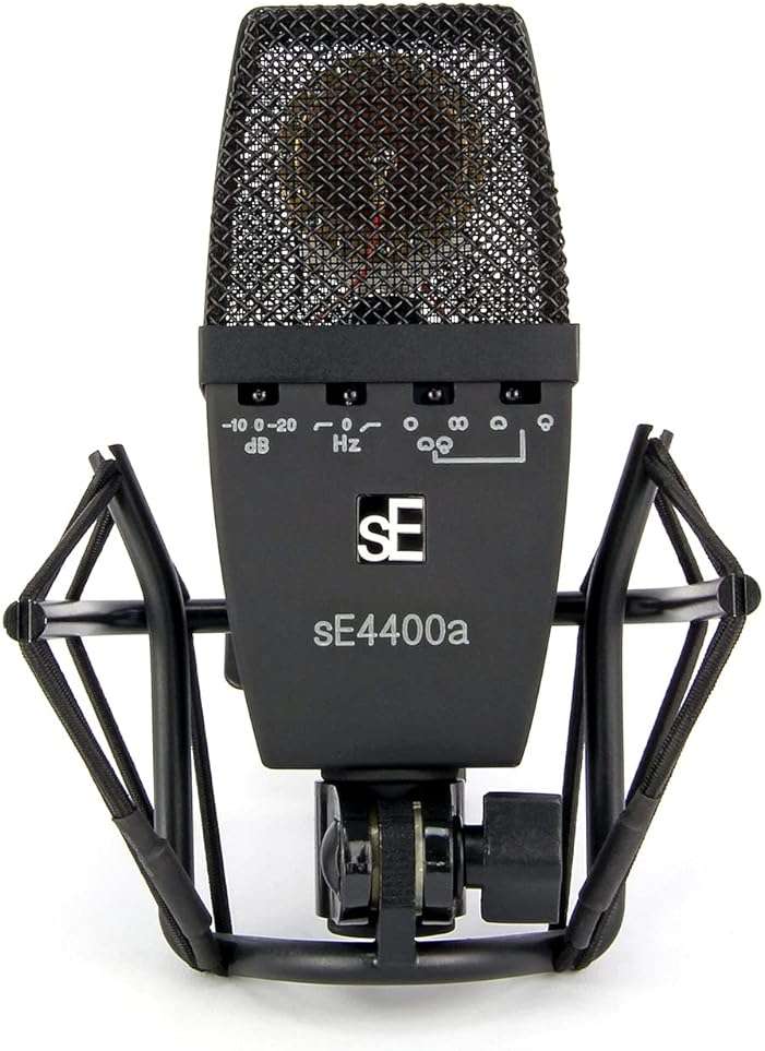 SE ELECTRONICS - SE4400a Multi Pattern Large Diaphragm Vintage Microphone with Shockmount and Case - Image 1