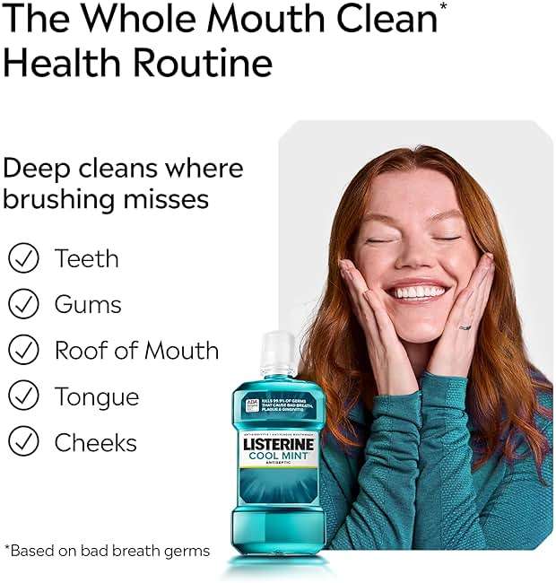 Listerine Listerine Ultra Clean Arctic Mintclean, 33.8 oz, 33.8 oz - Image 3