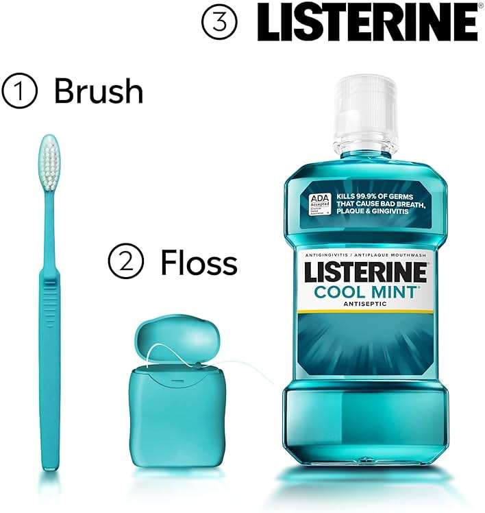 Listerine Listerine Ultra Clean Arctic Mintclean, 33.8 oz, 33.8 oz - Image 5