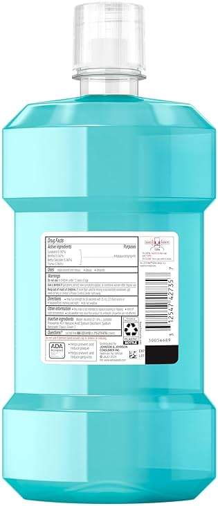Listerine Listerine Ultra Clean Arctic Mintclean, 33.8 oz, 33.8 oz - Image 8