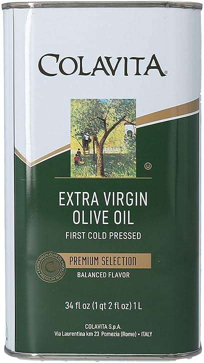 Colavita Premium Selection Extra Virgin Olive Oil 1Lt (34Fl Oz) Tin - Image 1