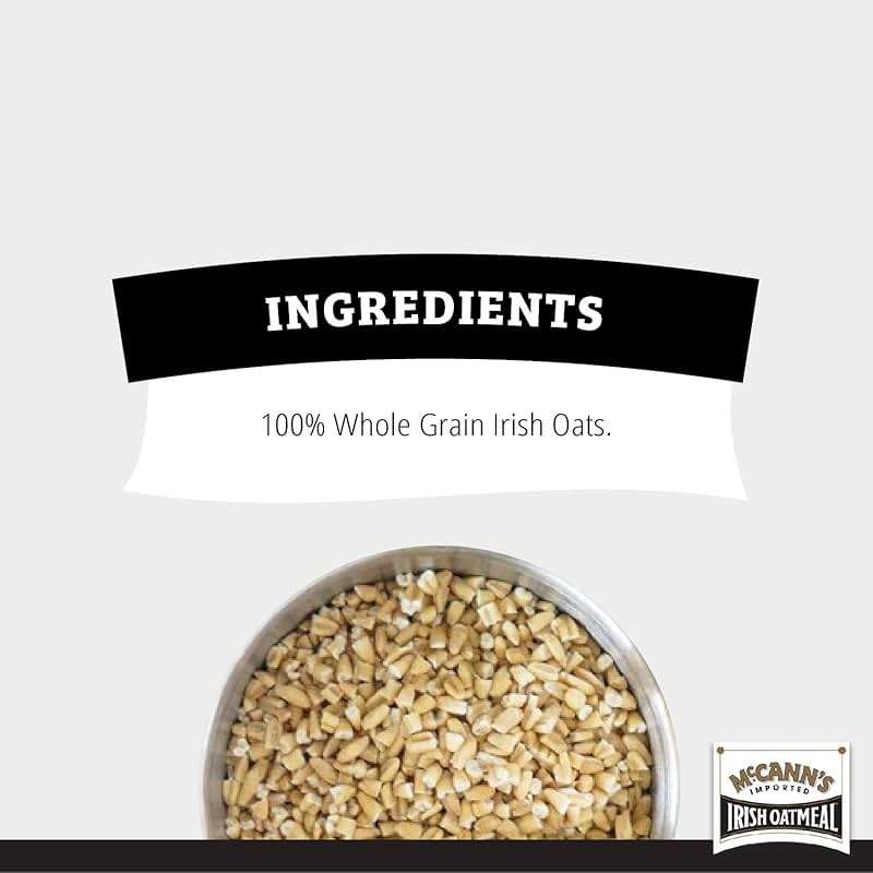 McCann's Irish Oatmeal, Traditional Steel Cut, 28 Ounce (Pack of 4) - Image 3