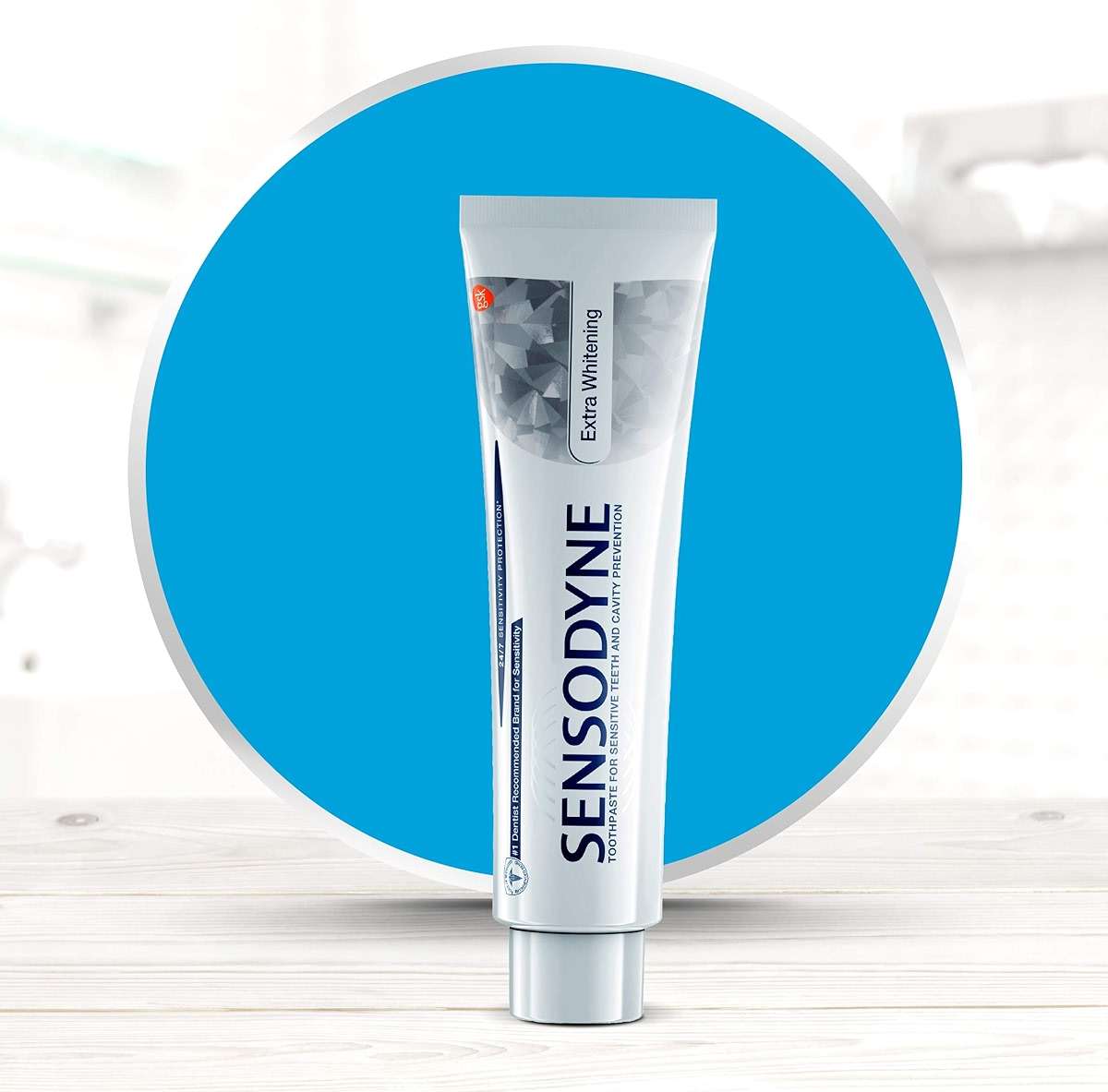 Sensodyne 24/7 Sensitivity Protection Extra Whitening Toothpaste, 6.5 Ounce Tubes (Pack of 3) - Image 7