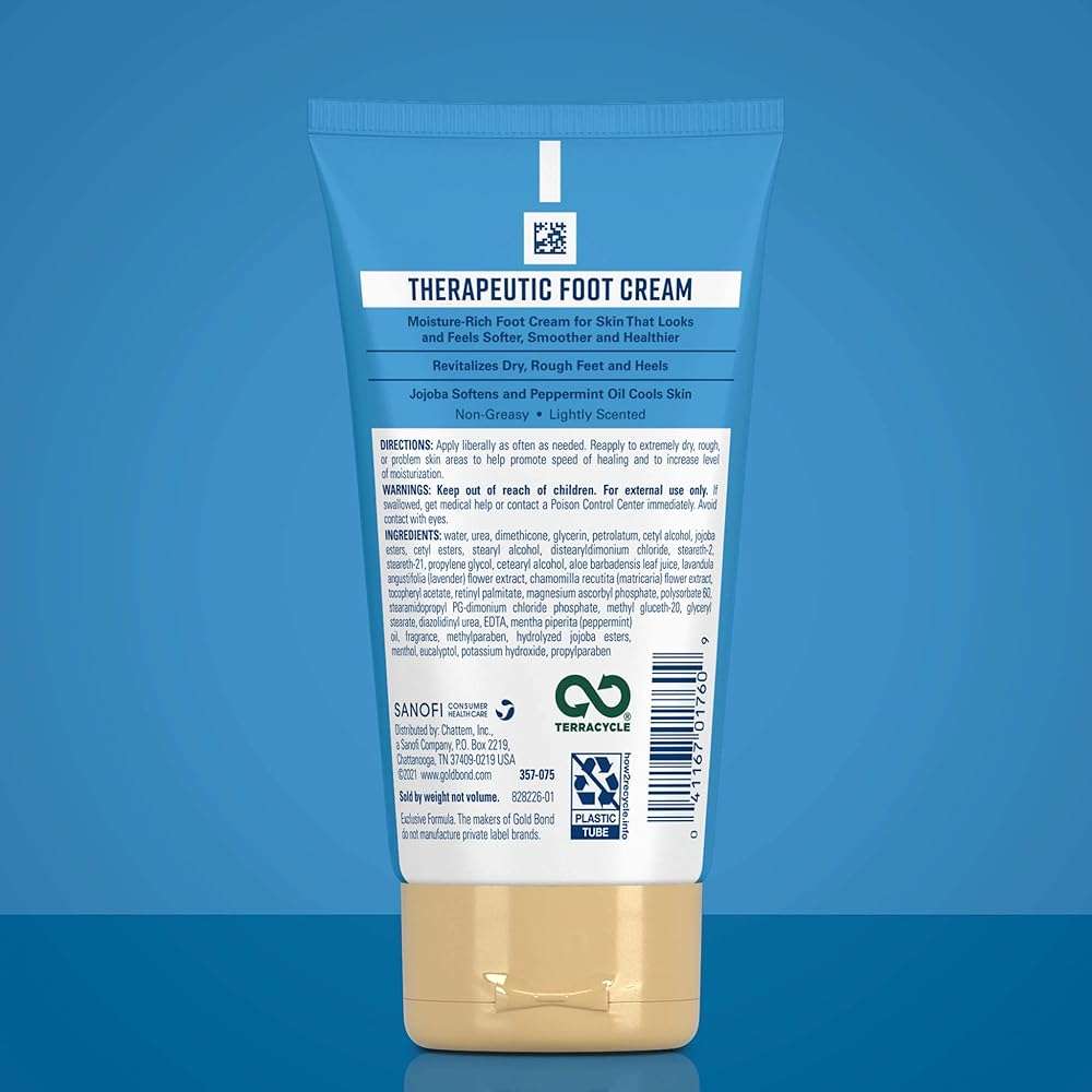 Gold Bond Foot Cream Triple Action 4 Oz (3 Pack) - Image 3
