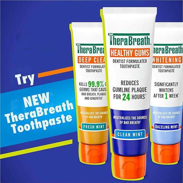 TheraBreath Fresh Breath Dentist Formulated 12-Hour Toothpaste, Mild Mint, 4 Ounce (Pack of 2), Packaging may vary - Image 2