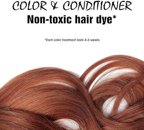 Light Mountain Henna Hair Color & Conditioner - Red Hair Dye for Men/Women, Organic Henna Leaf Powder and Botanicals, Chemical-Free, Semi-Permanent Hair Color, 4 Oz (Pack of 3) - Image 3