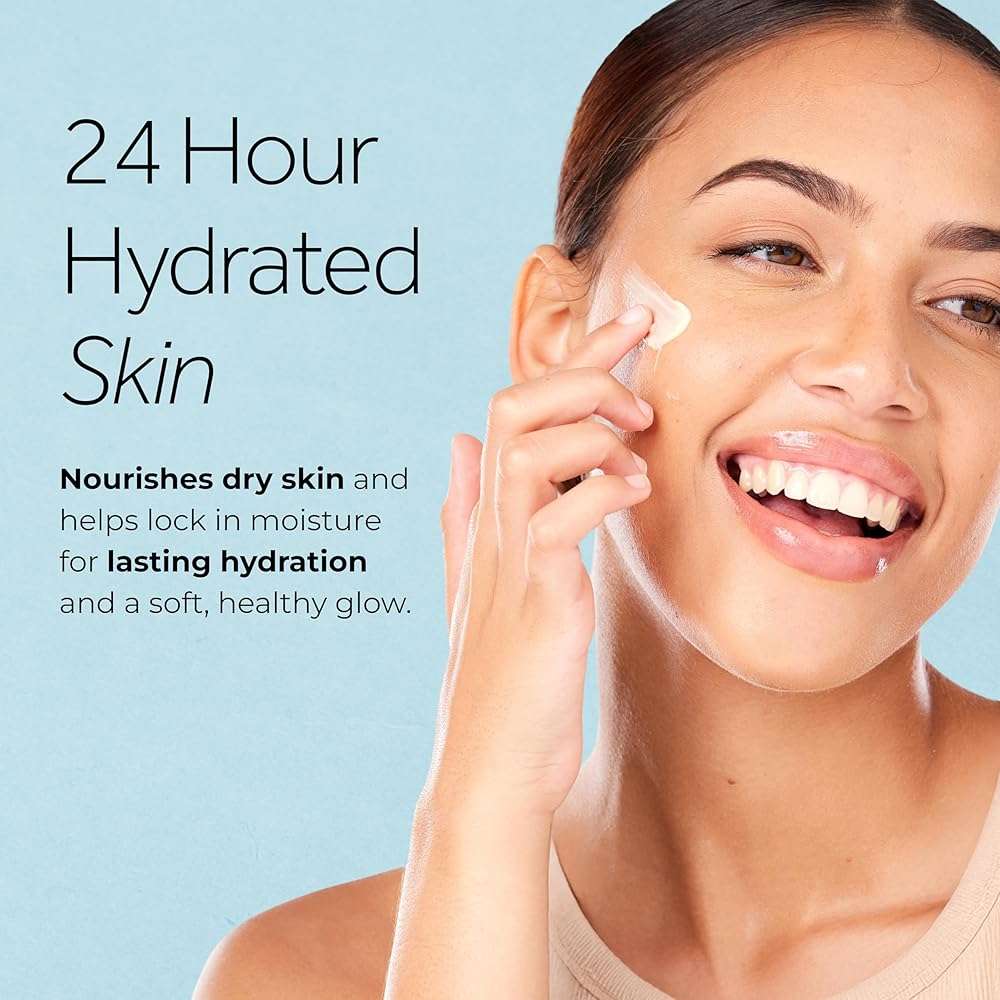Pond's Nourishing Moisturizing Cream, Crema S, Fragrance Free, Ivory, 14.1 Oz - Image 5