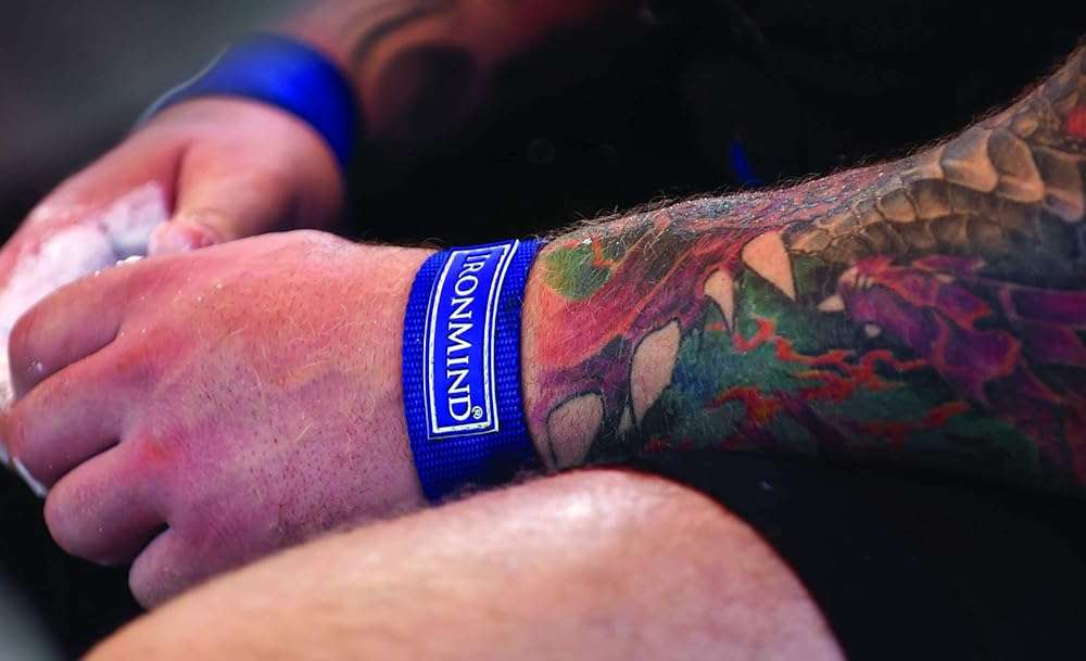 IronMind Strong-Enough Lifting Straps, Blue, Pair | The professional strongman staple: nylon lifting straps for deadlifts, rows, clean pulls - Image 6